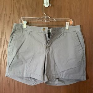 Old Navy Gray Khaki Shorts